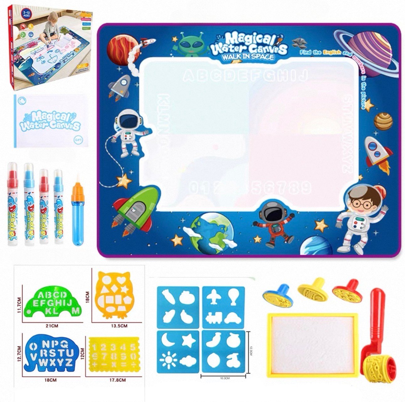 The AquaDoodle Universe Mat